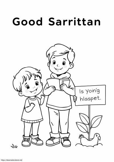 Preşcolar bun samaritean