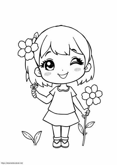 Fată chibi ușoară