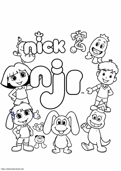 Colorare nick junior