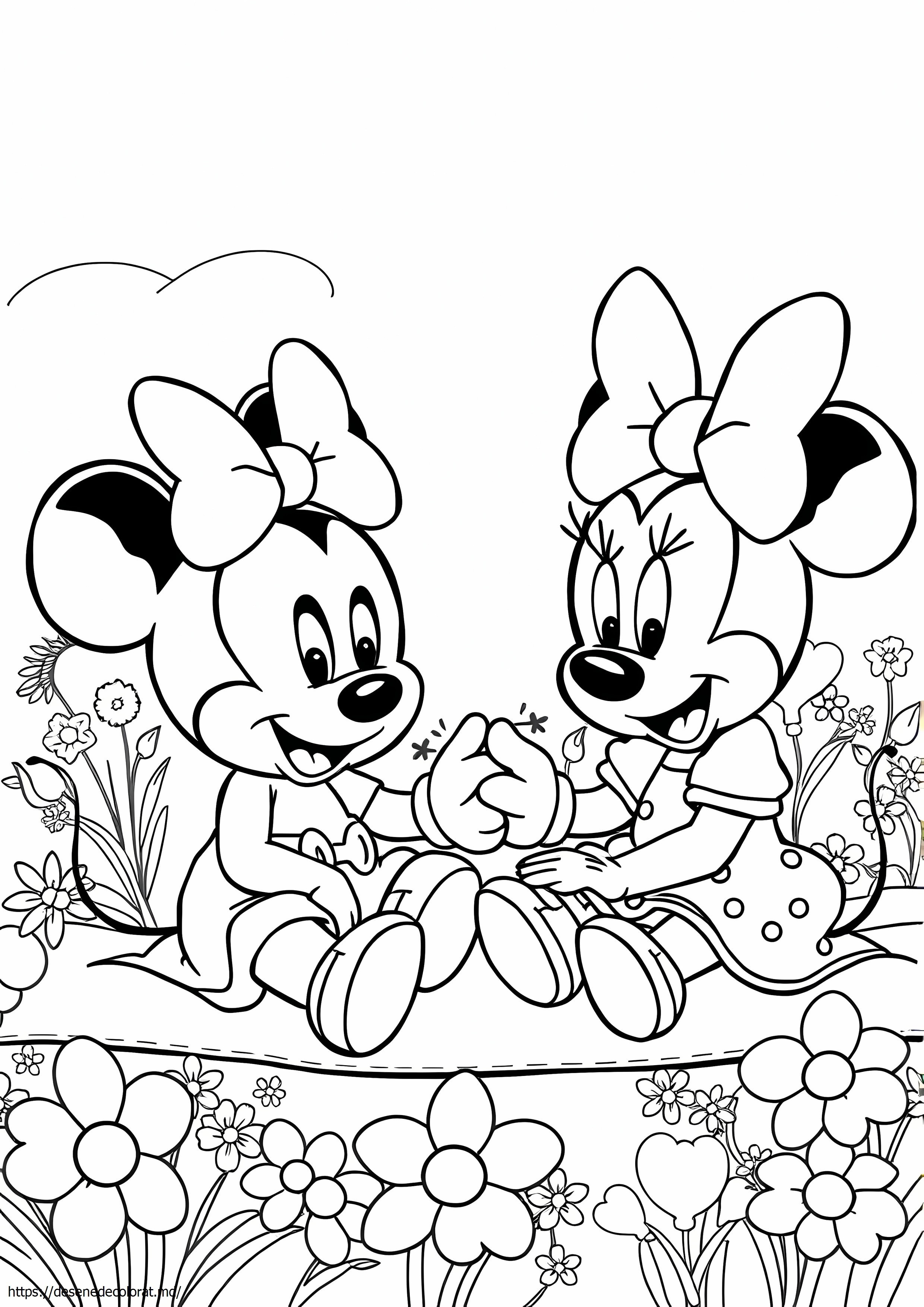 Mickey mic și minnie mouse