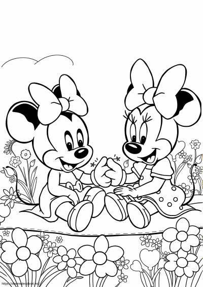 Mickey mic și minnie mouse