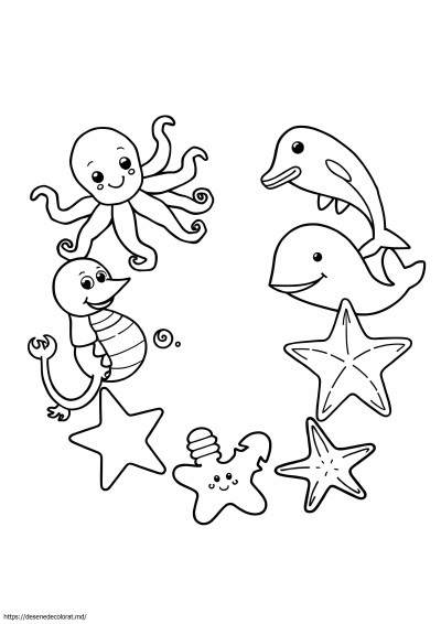 Pui de animale de mare