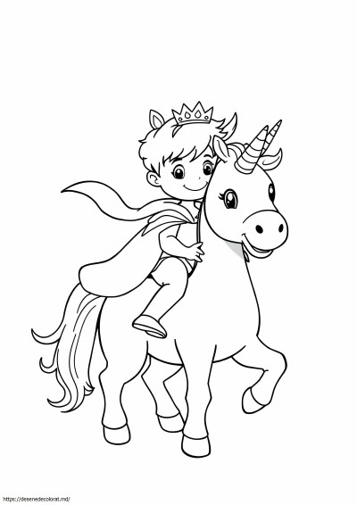 Băiat unicorn