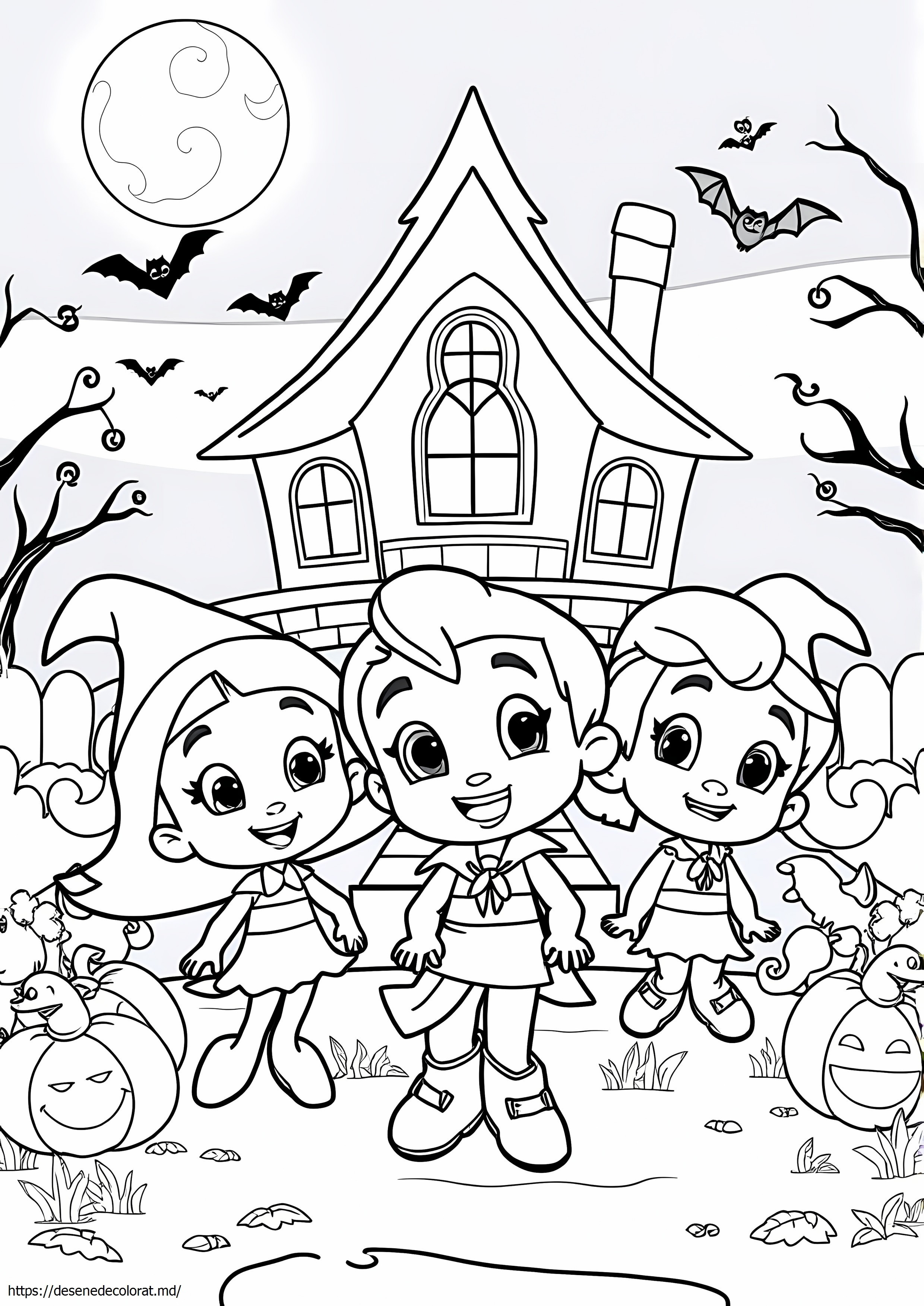 Bubble guppies de Halloween