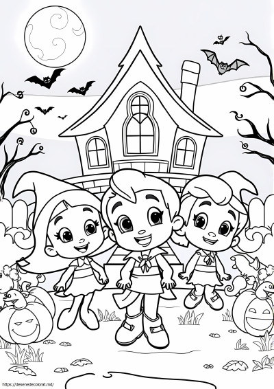 Bubble guppies de Halloween
