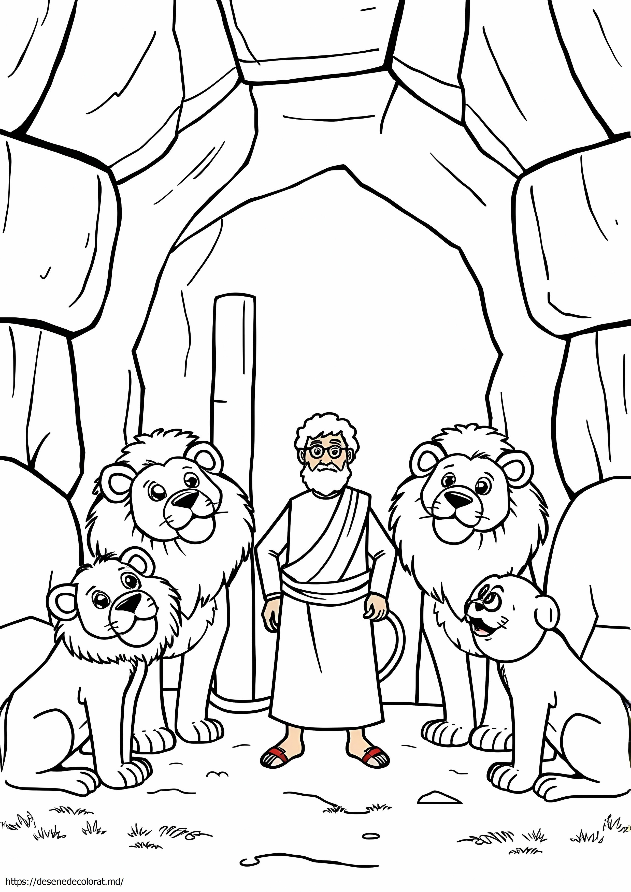 Daniel and the Lions Den grădinița