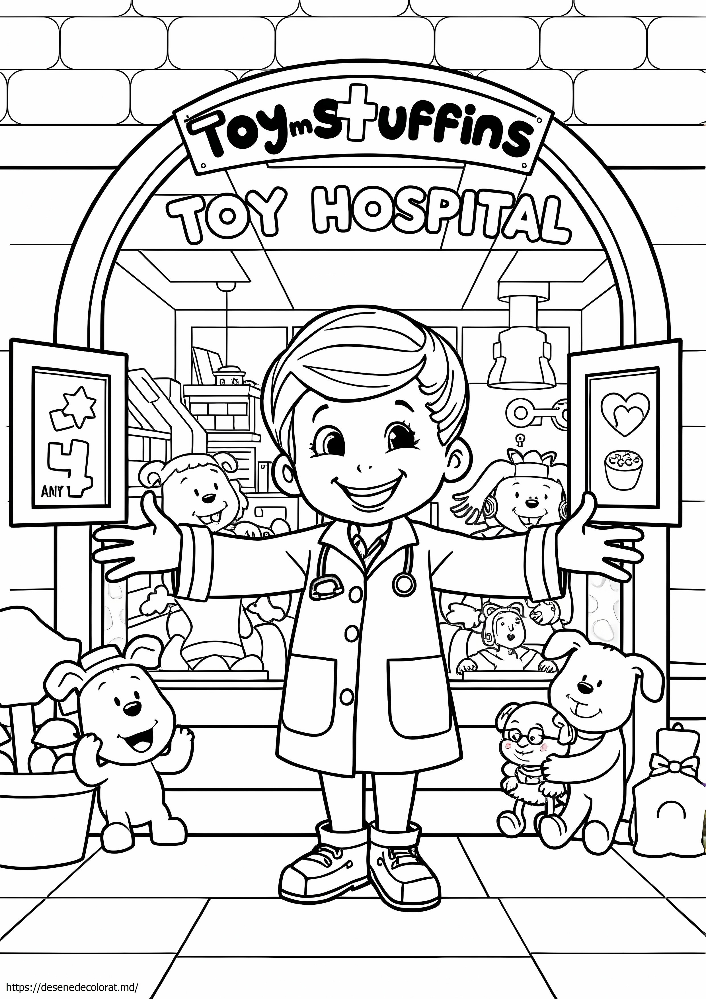 Spitalul de jucării doc mcstuffins