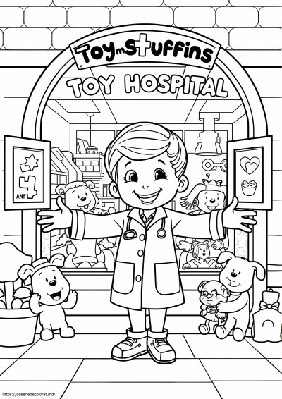 Spitalul de jucării doc mcstuffins