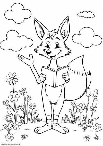 Dr seuss fox în șosete