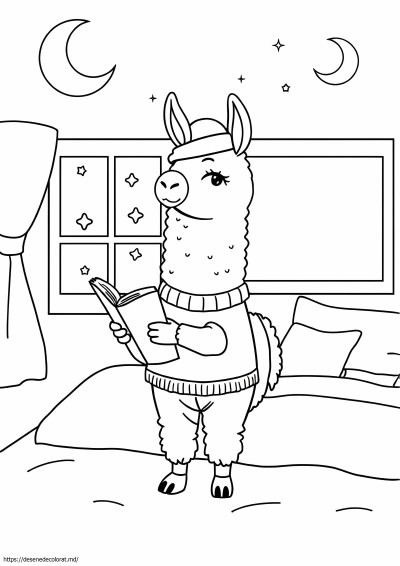 Pijama rosie lama lama