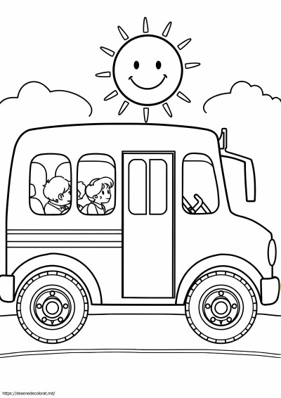 Roțile din autobuz
