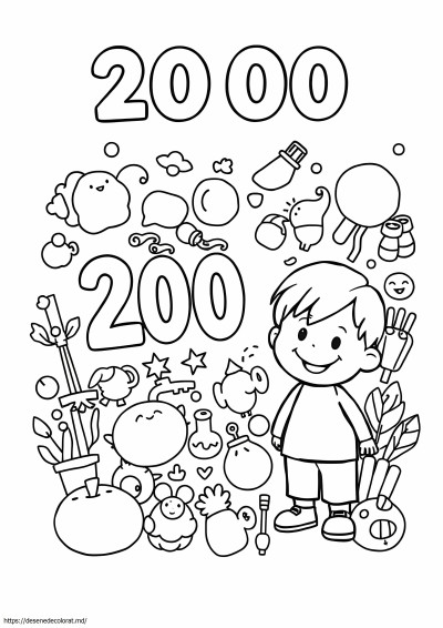20000 de pagini color pentru cel mic