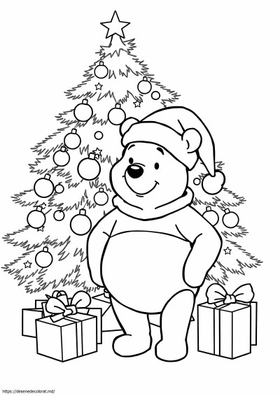 Pooh urs Crăciun