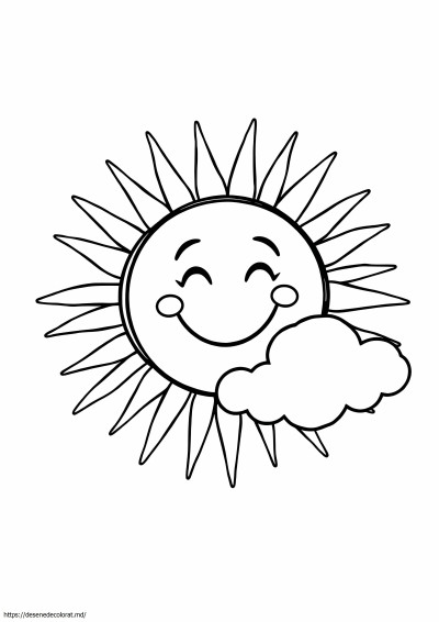 Pagini de colorat clip art