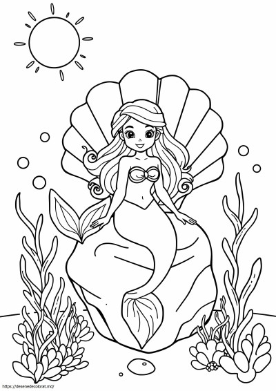 Clipart sirenă