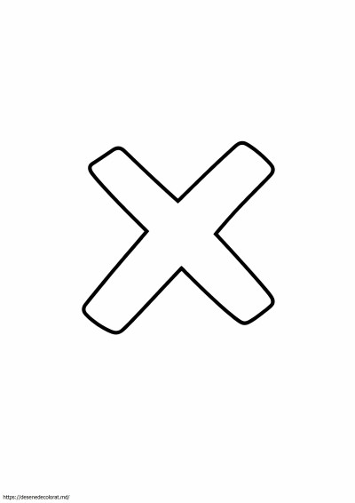 X roșu