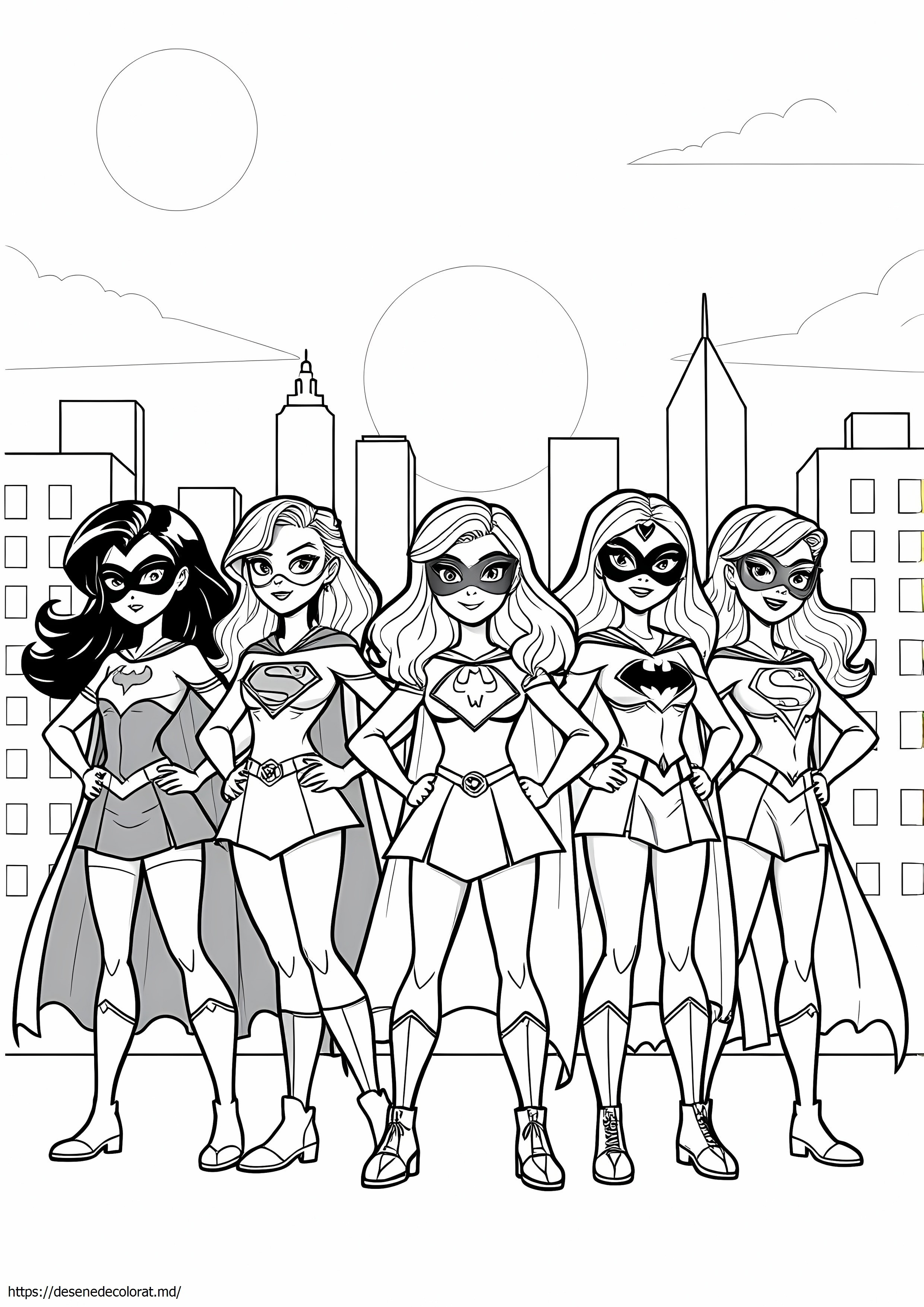 Dc super eroe fete