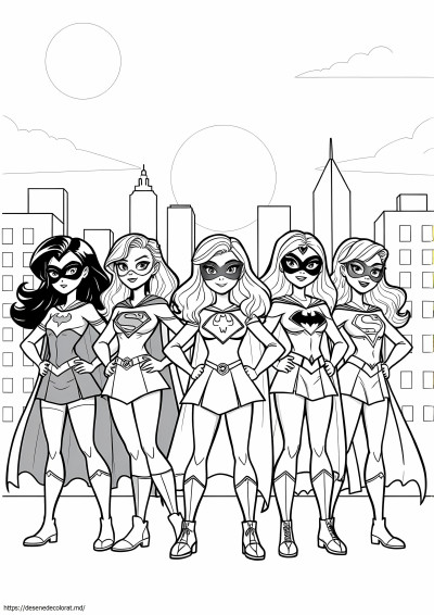 Dc super eroe fete