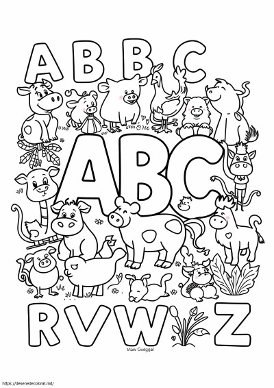 Abc animal de fermă
