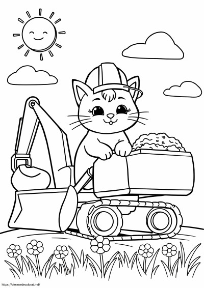 Excavator cat