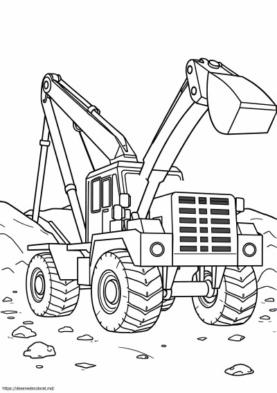 Camion excavator