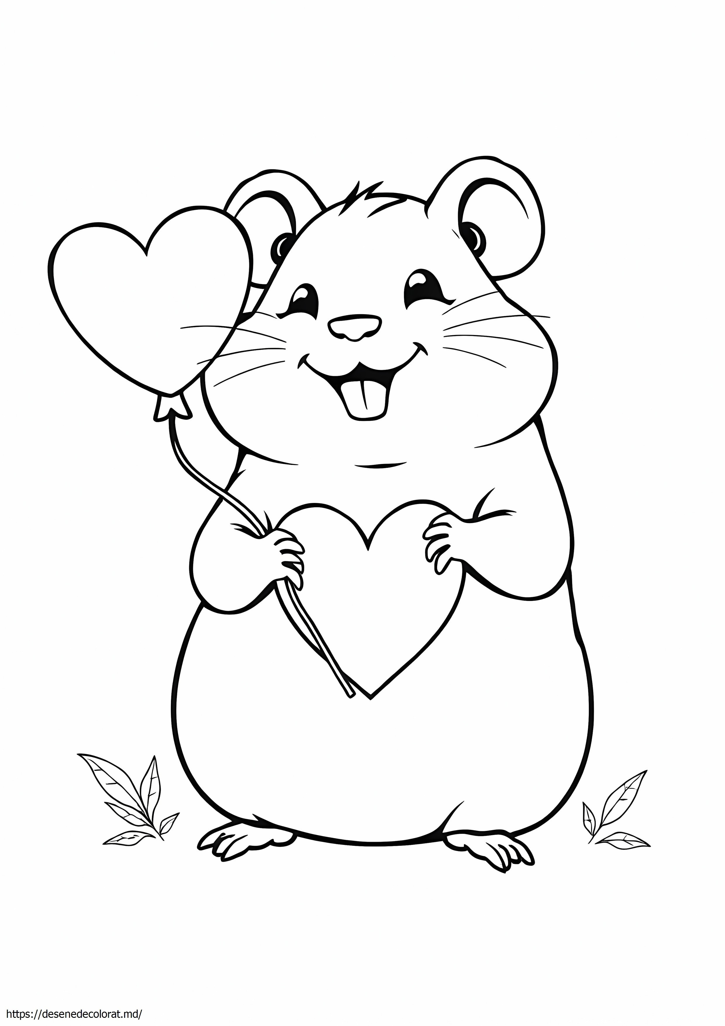 Adorabil și drăguț hamster