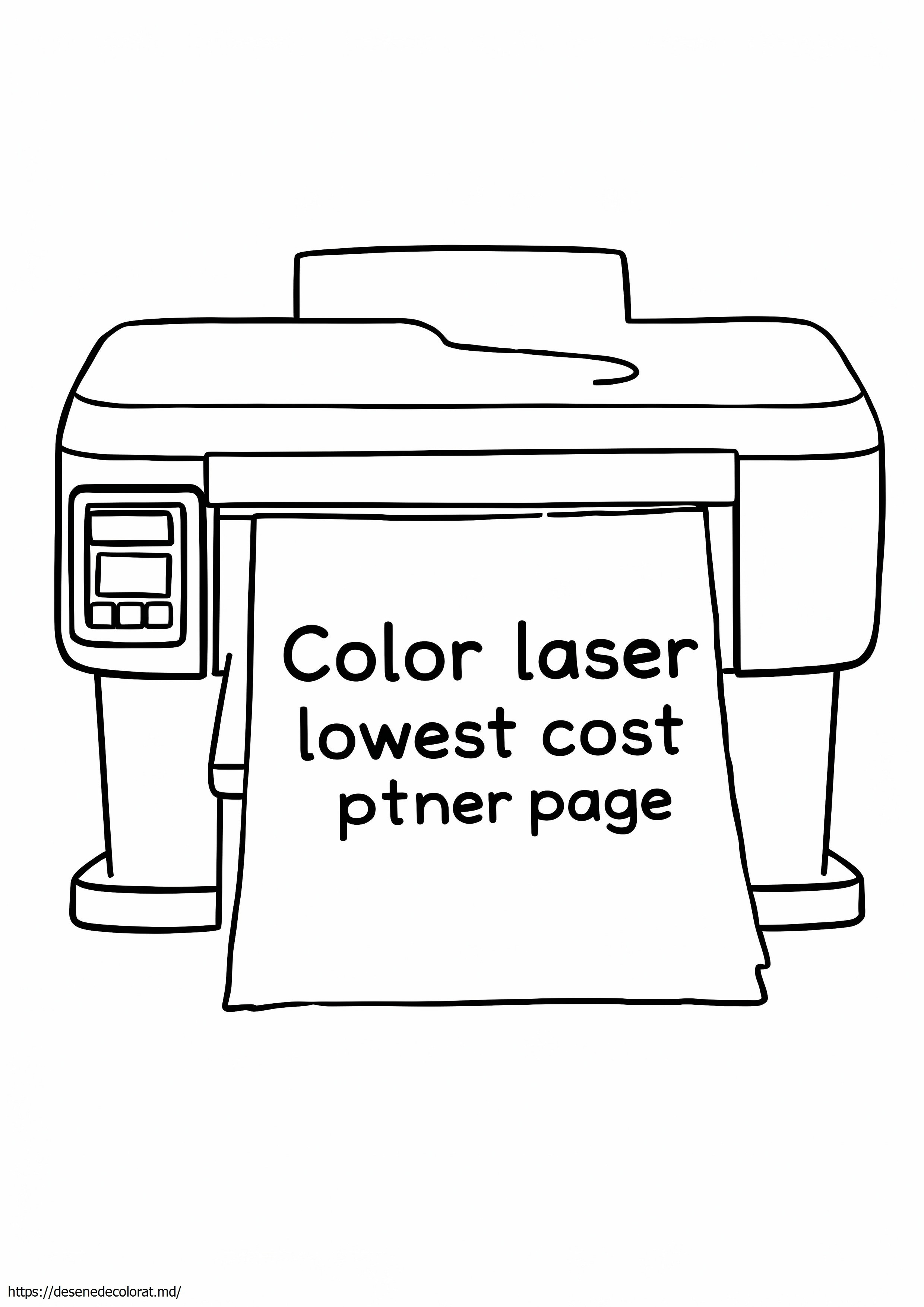 Laser color cel mai mic cost pe pagină