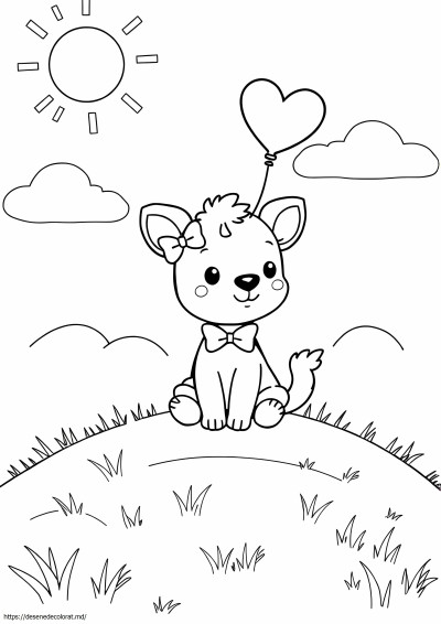 Pagina color ado caanimals