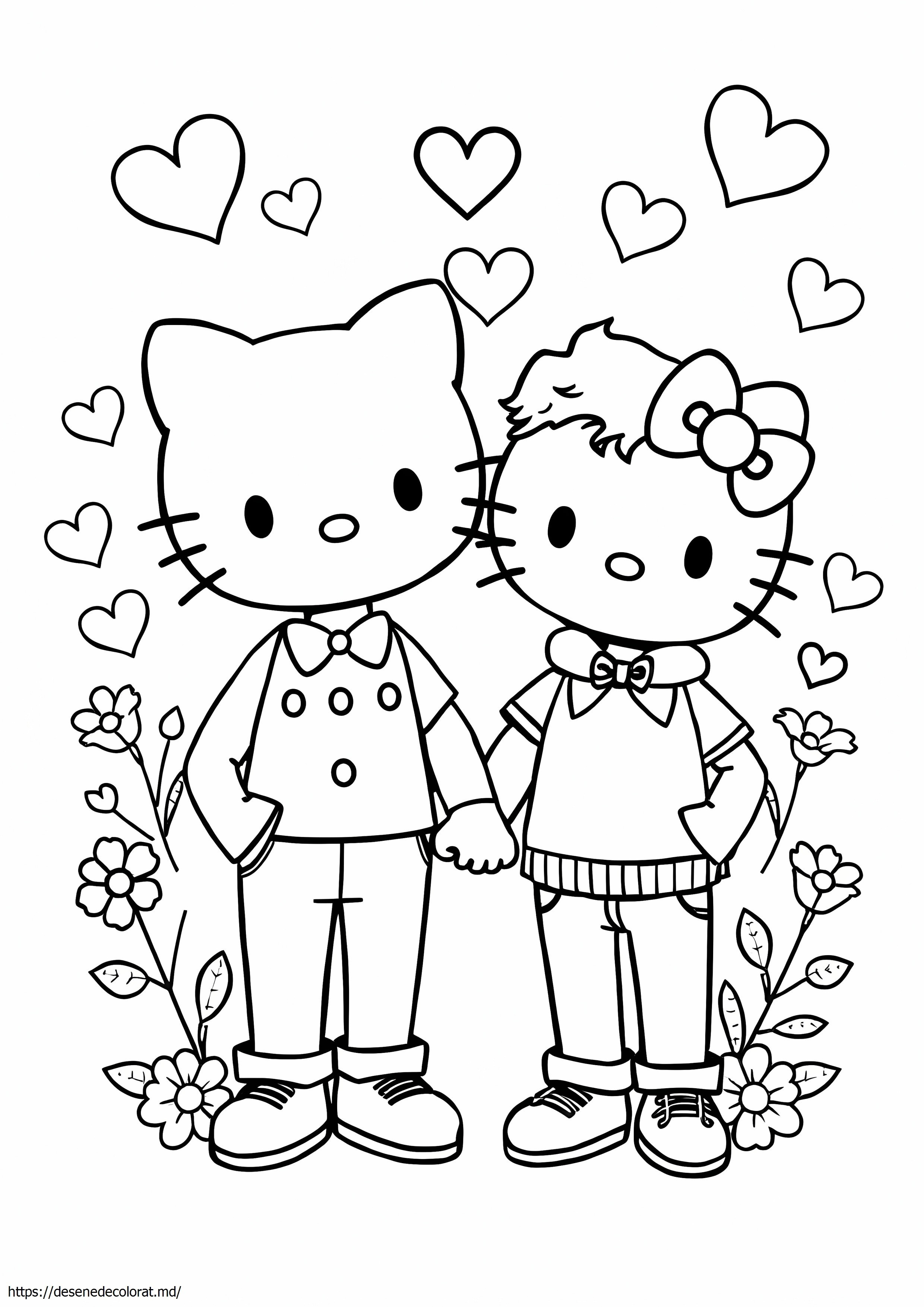 Iubit hello kitty si draga daniel