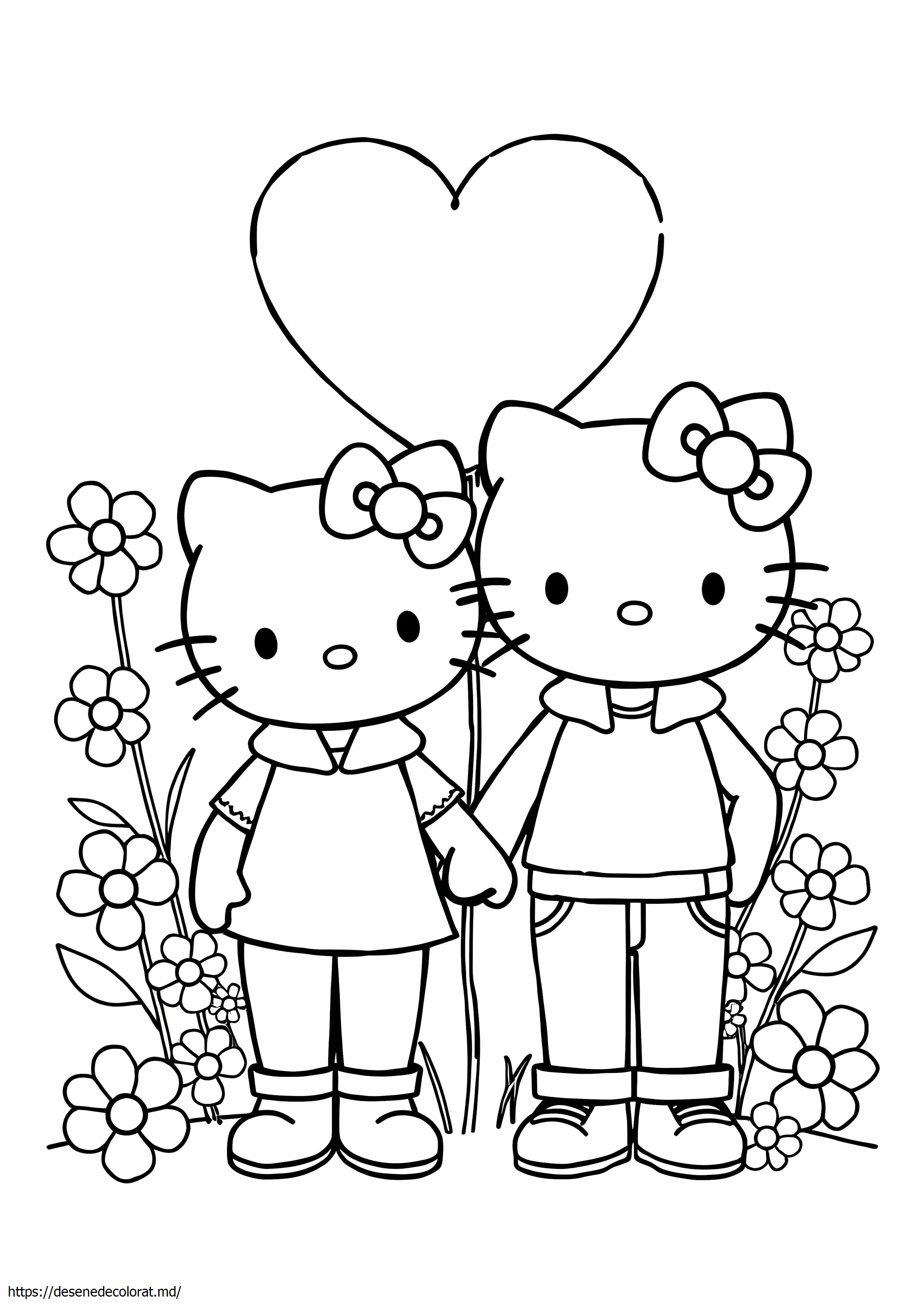 Hello kitty si iubit