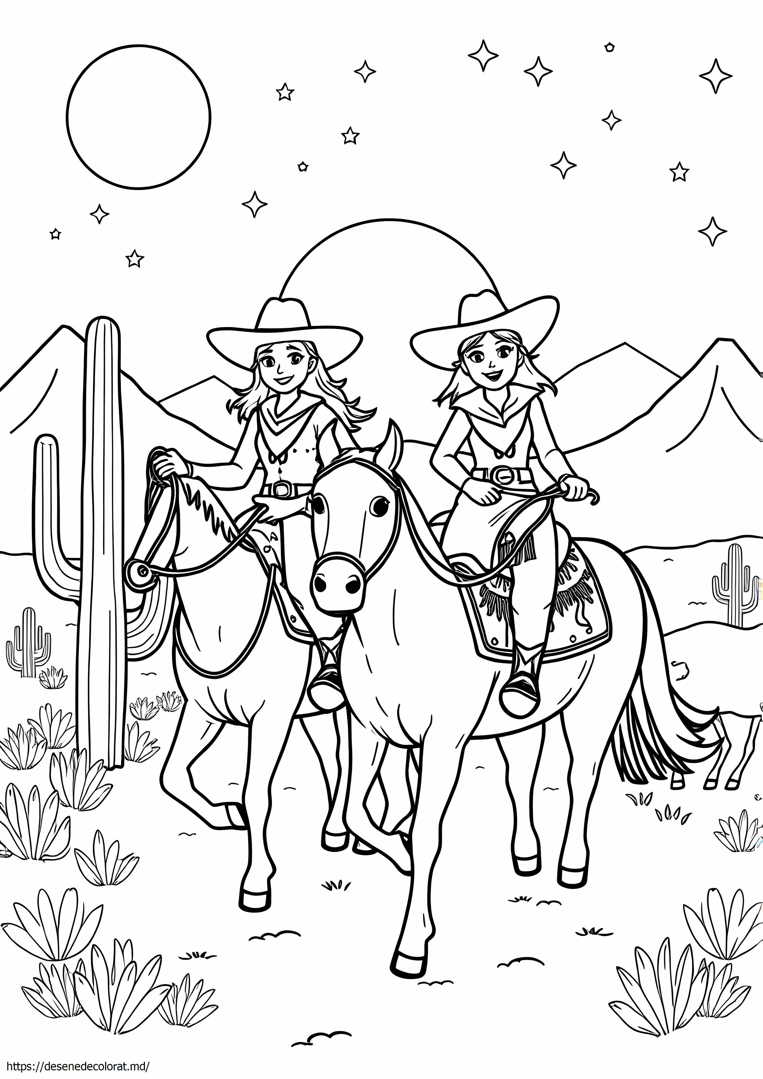 Cowboy cowgirl