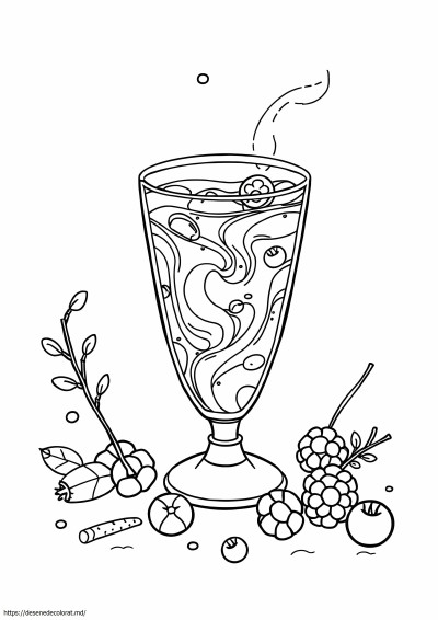 Cerneală alcoolică de casă cu alimente