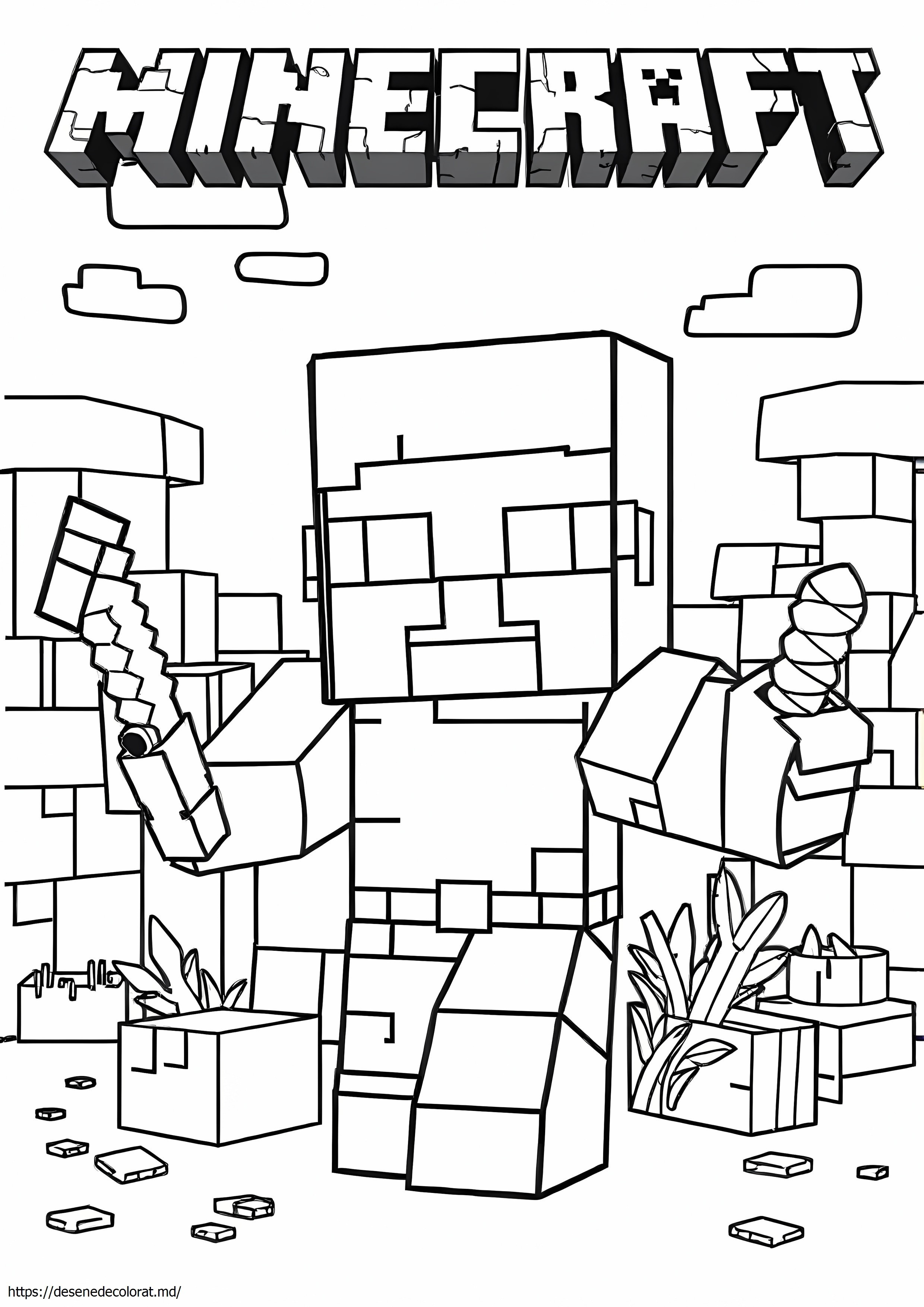 Minecraft papercraft