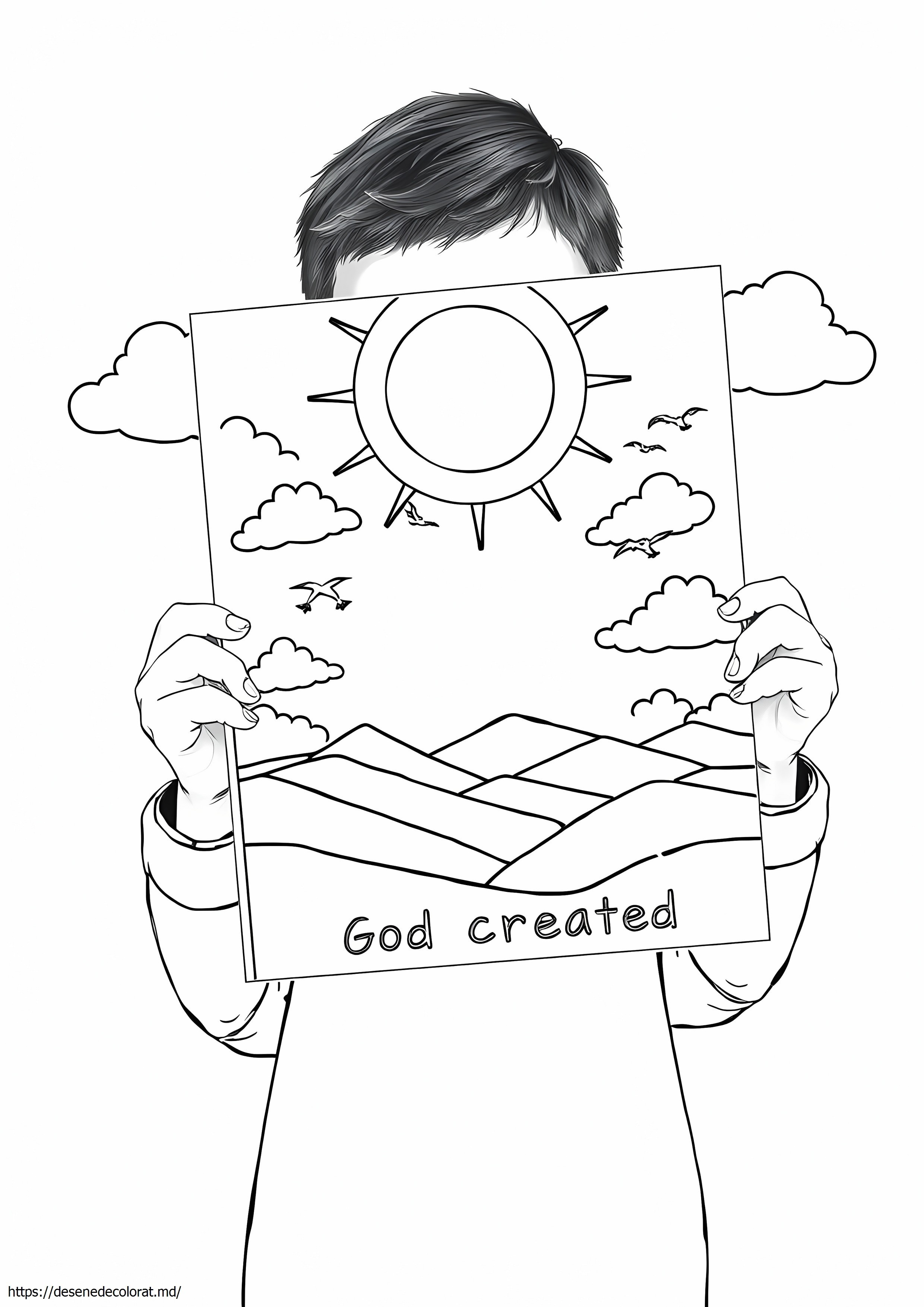 Dumnezeu a creat lumea