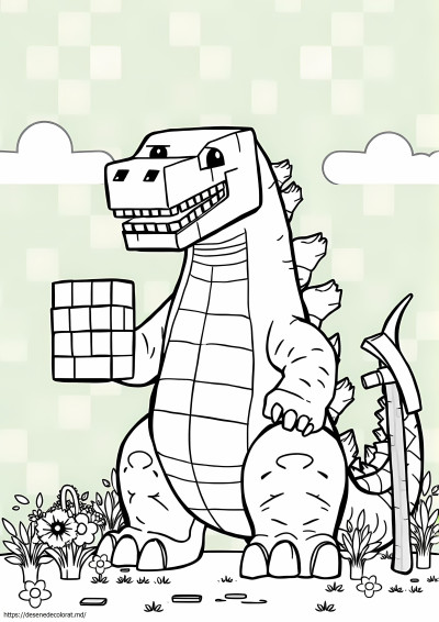 Minecraft godzilla