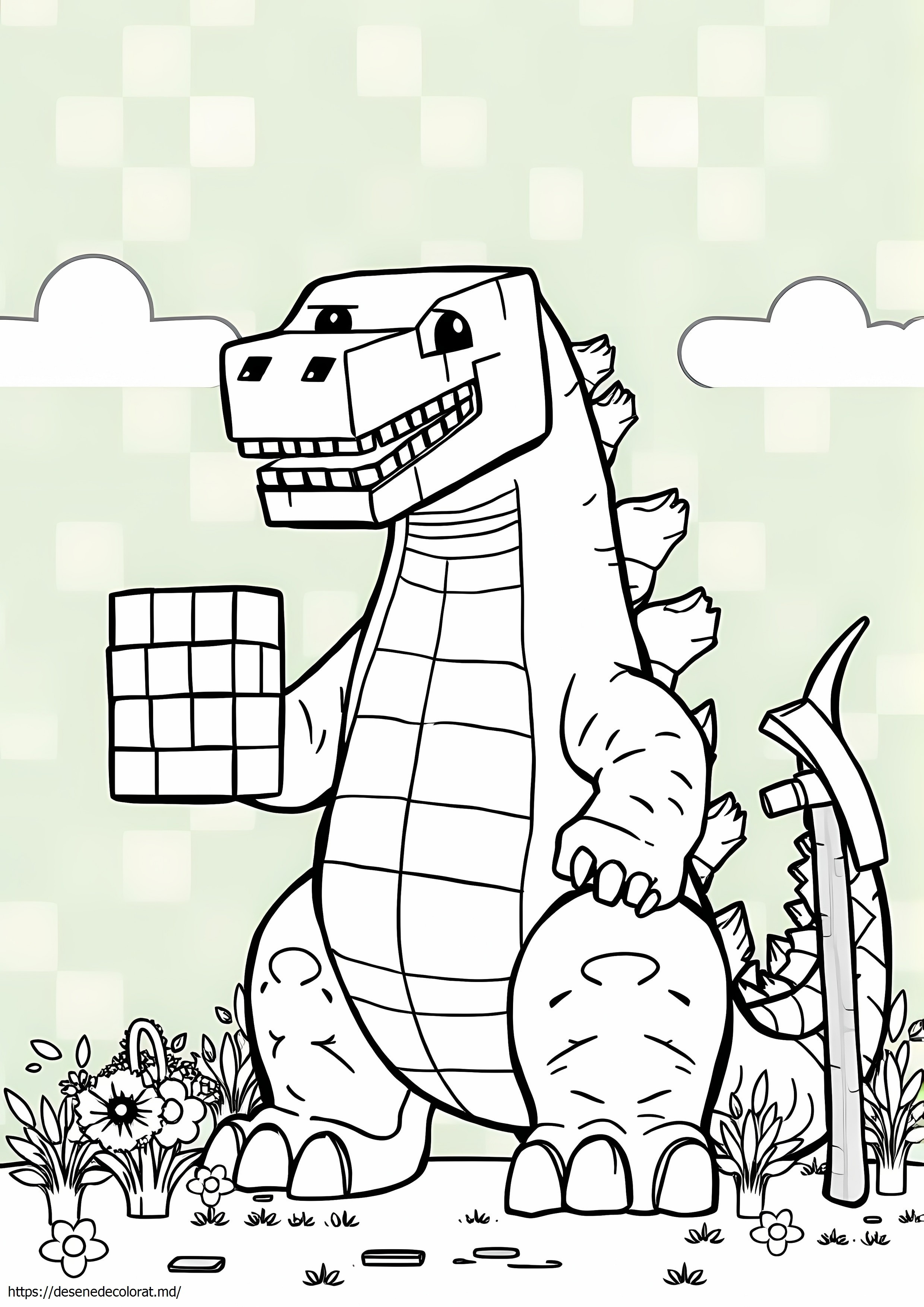 Minecraft godzilla