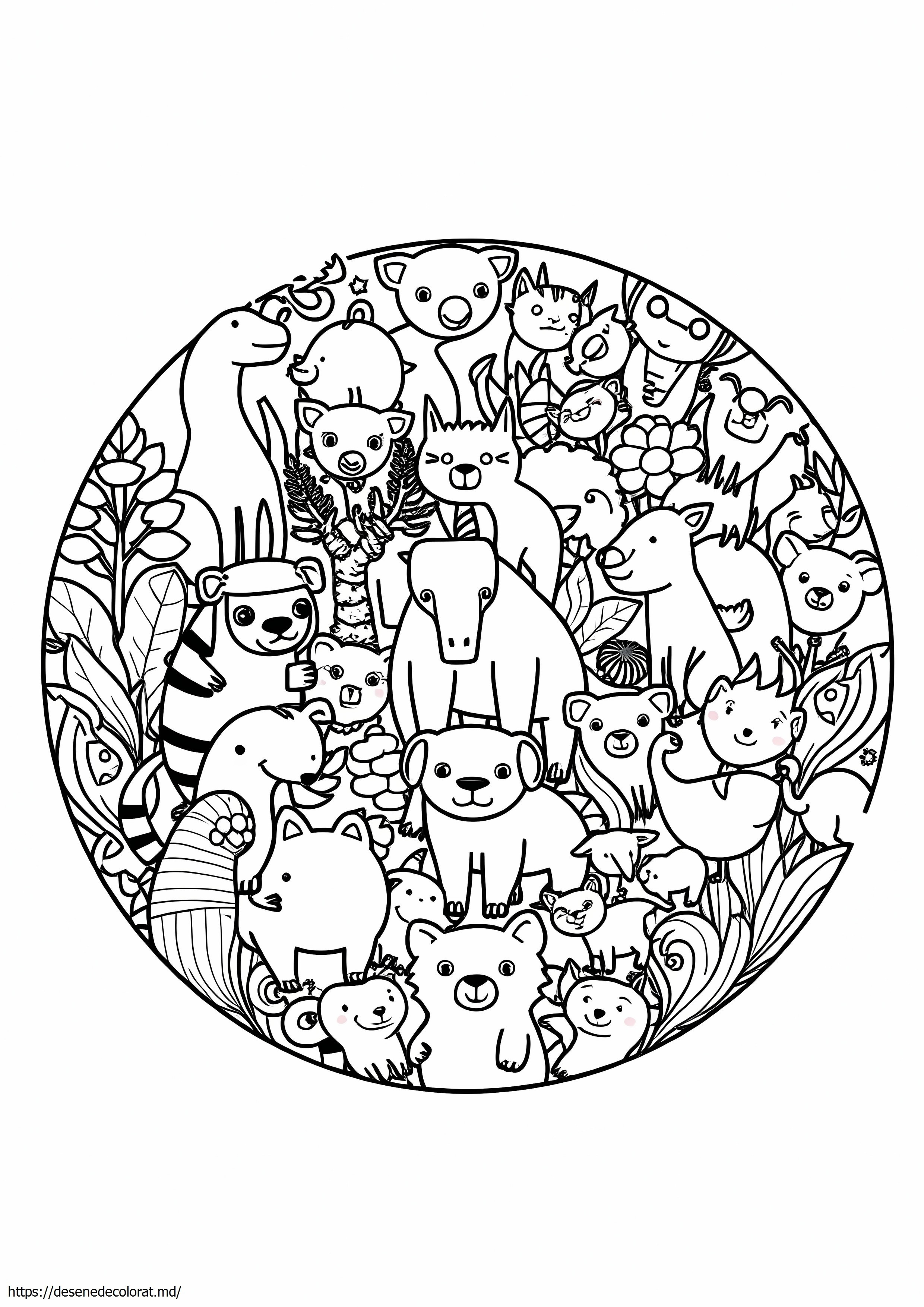 Colaj de animale