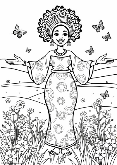 Femeie africană