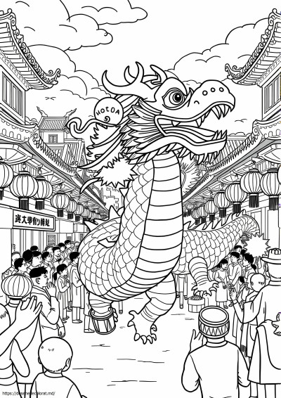 Dansul dragonului chinezesc