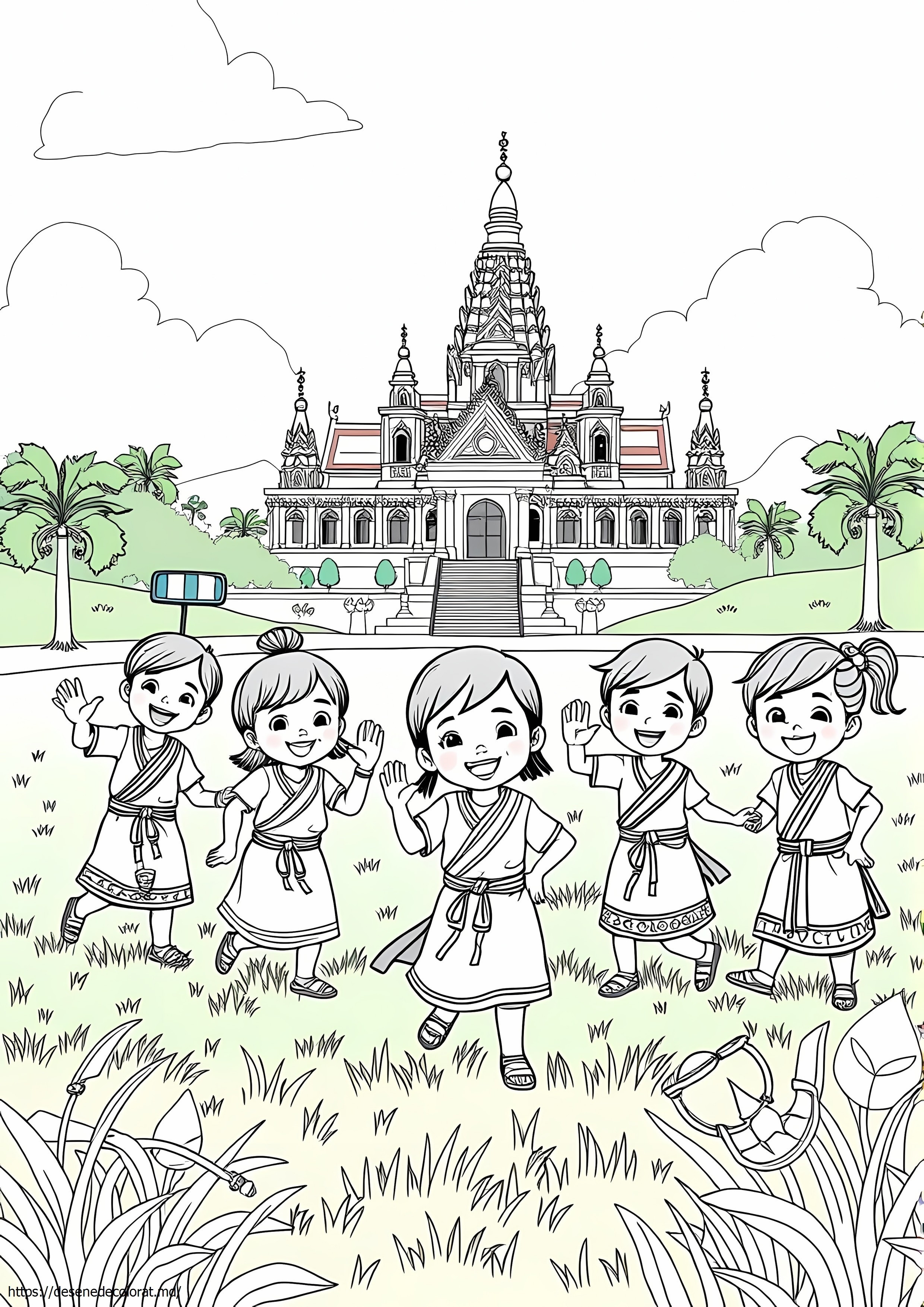 Copii Cambodgia