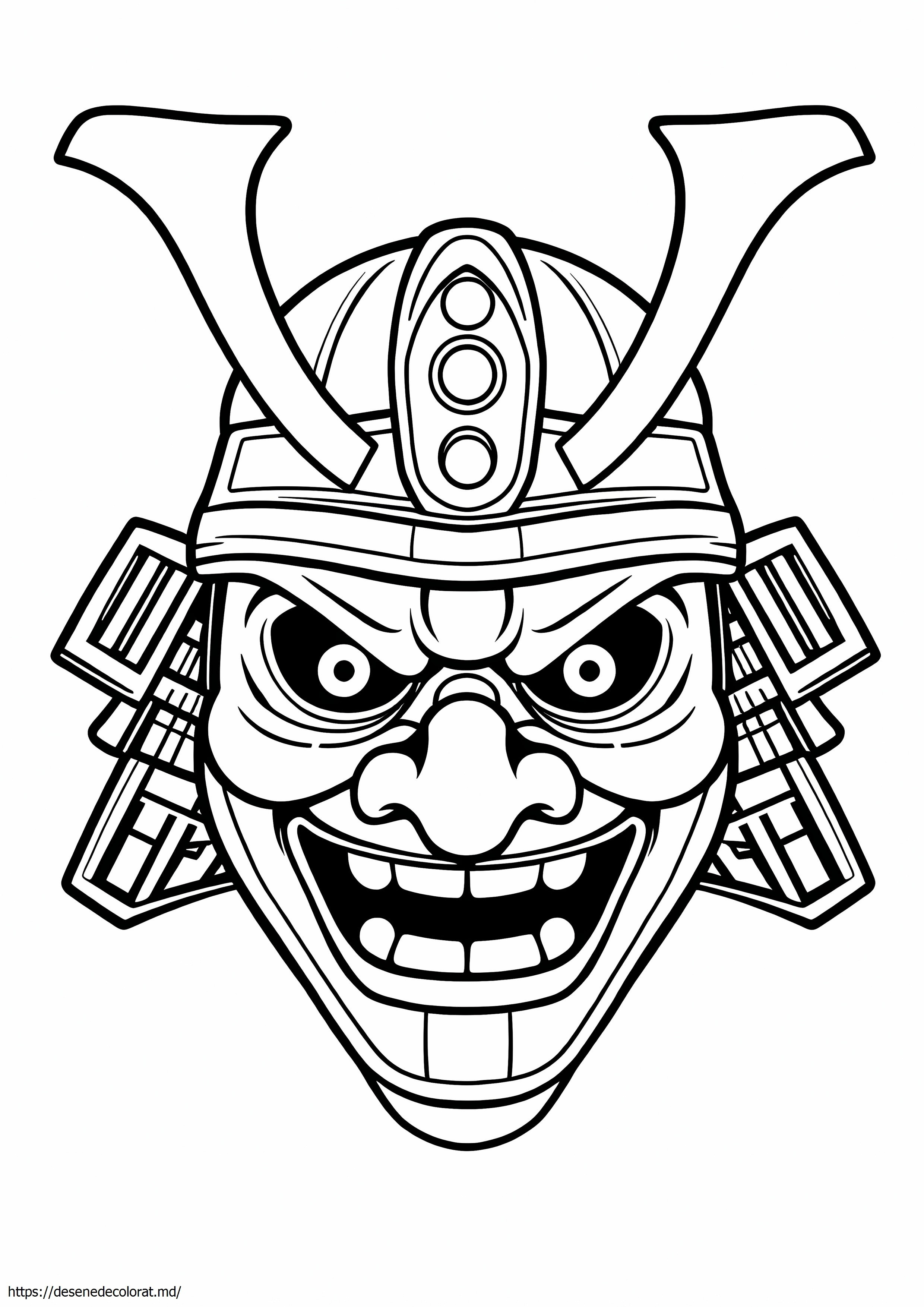 Masca de samurai