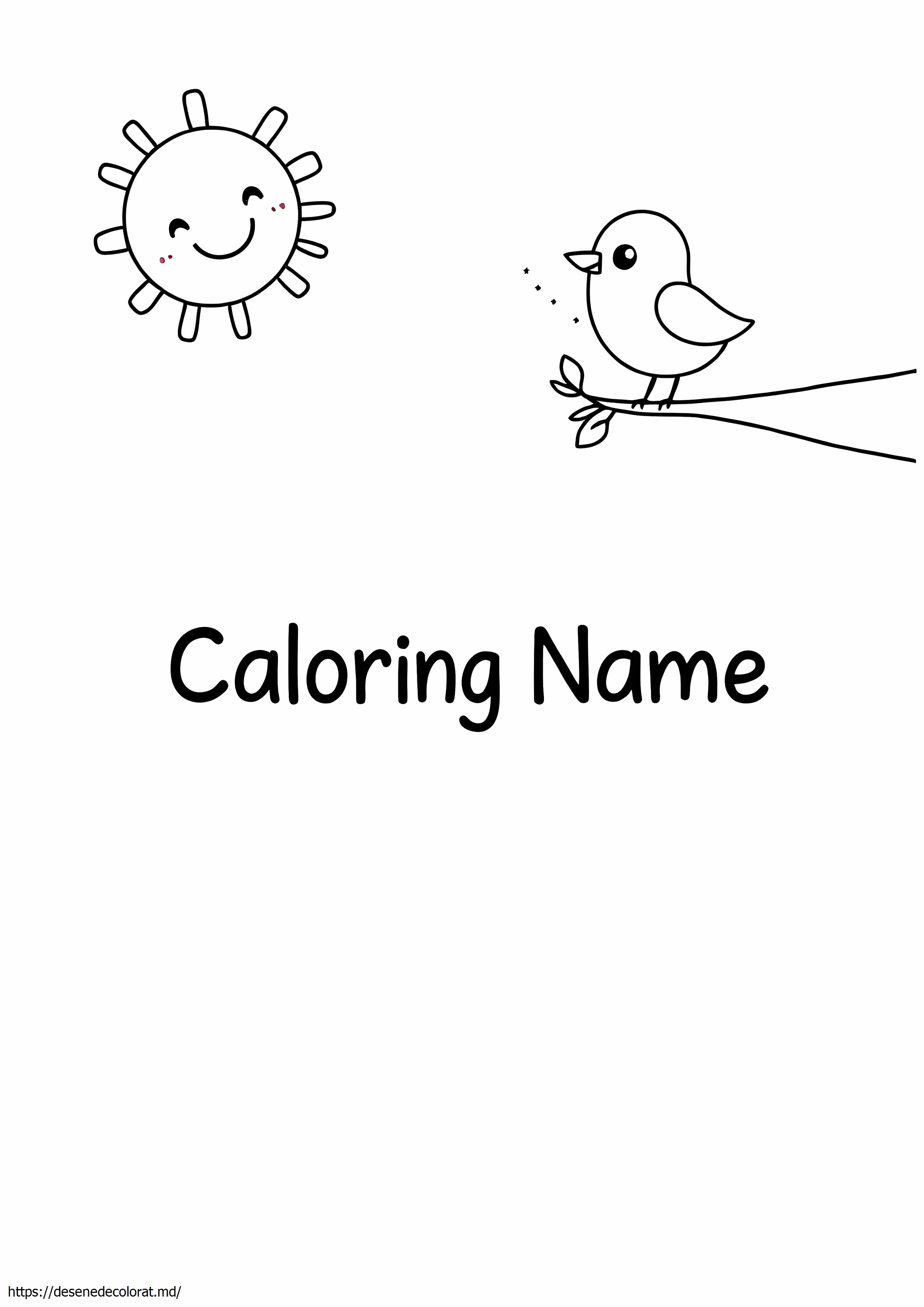 Nume personalizat editabil