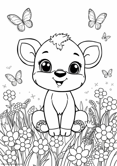 Adorabil pui de animal