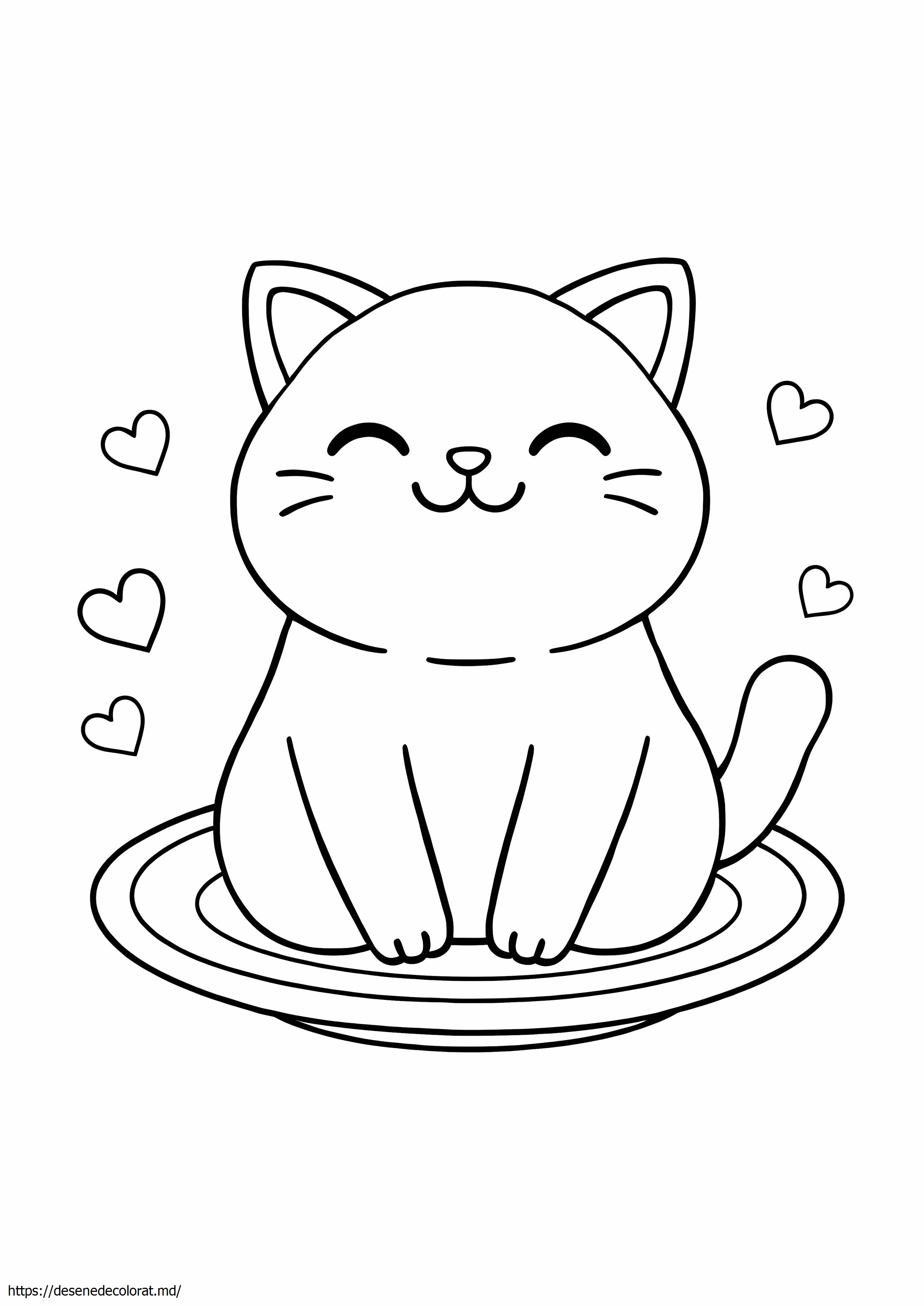 Drăguță pisică mochi