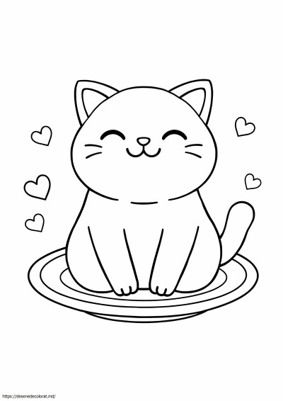 Drăguță pisică mochi