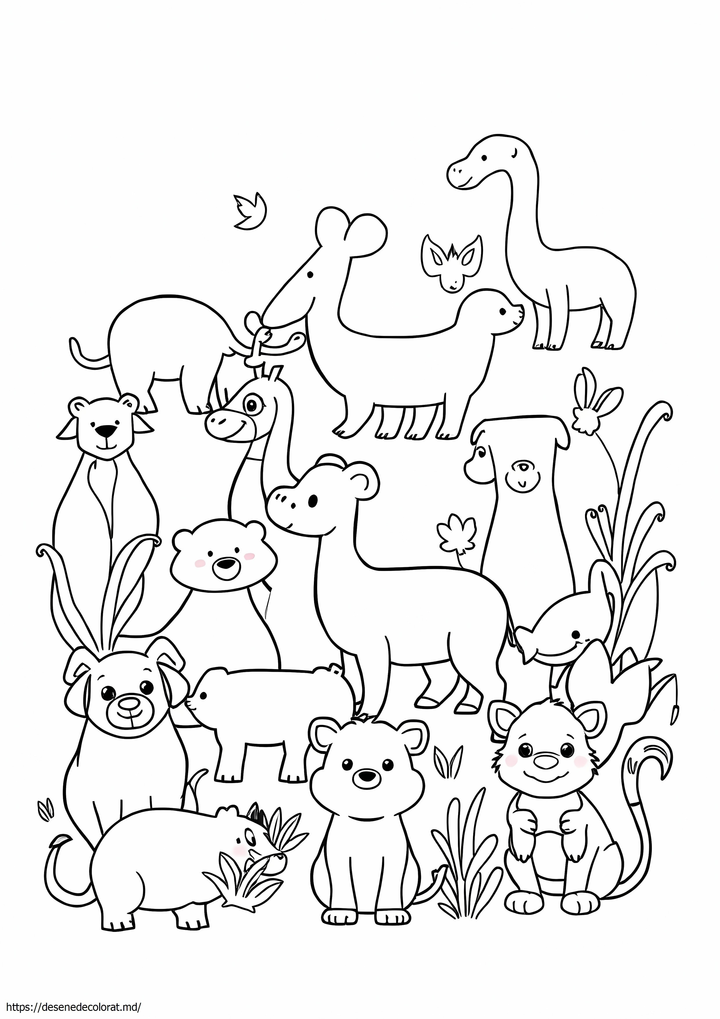 Tonuri de gri animale