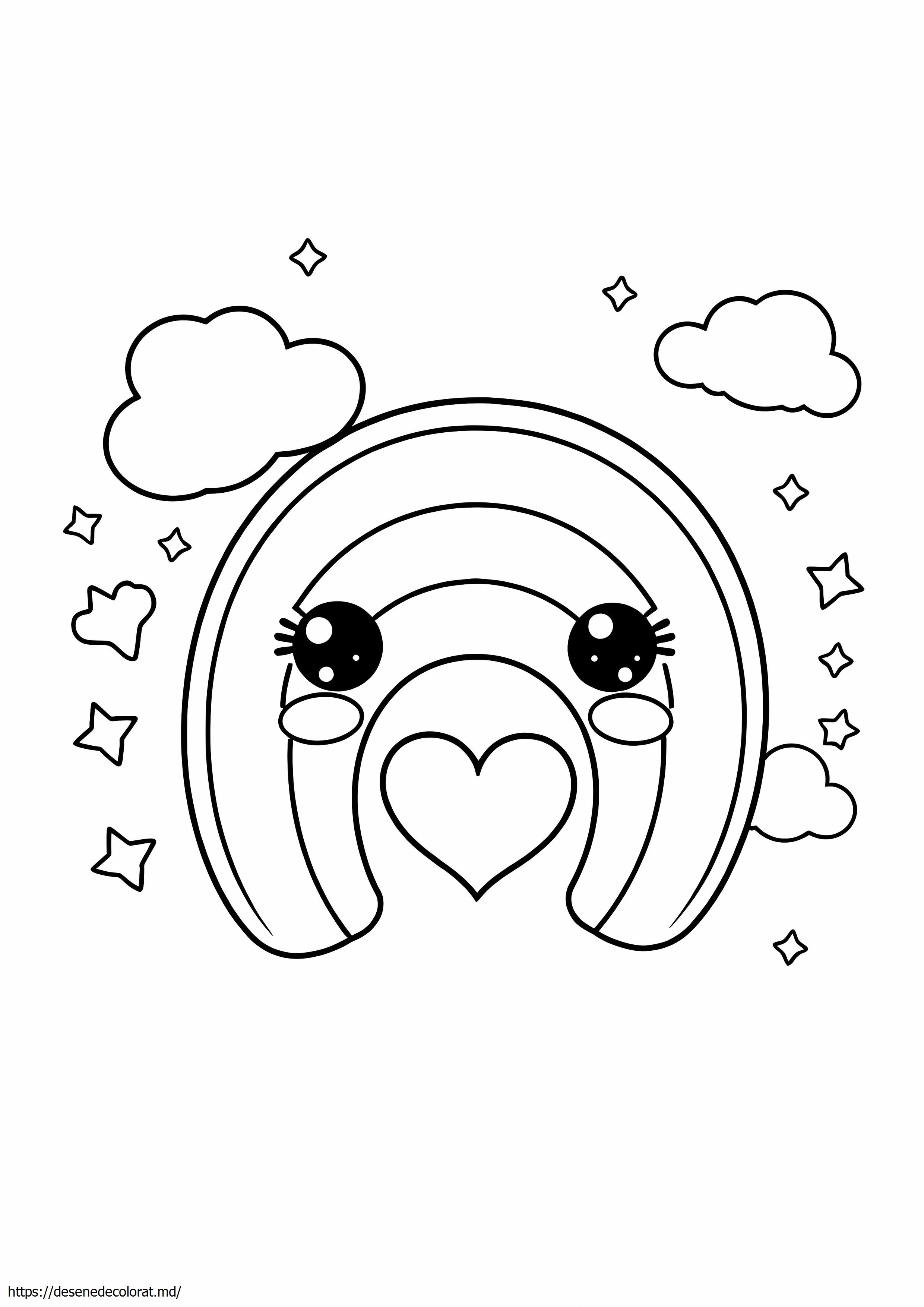 Curcubeu kawaii