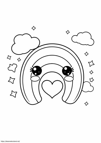 Curcubeu kawaii