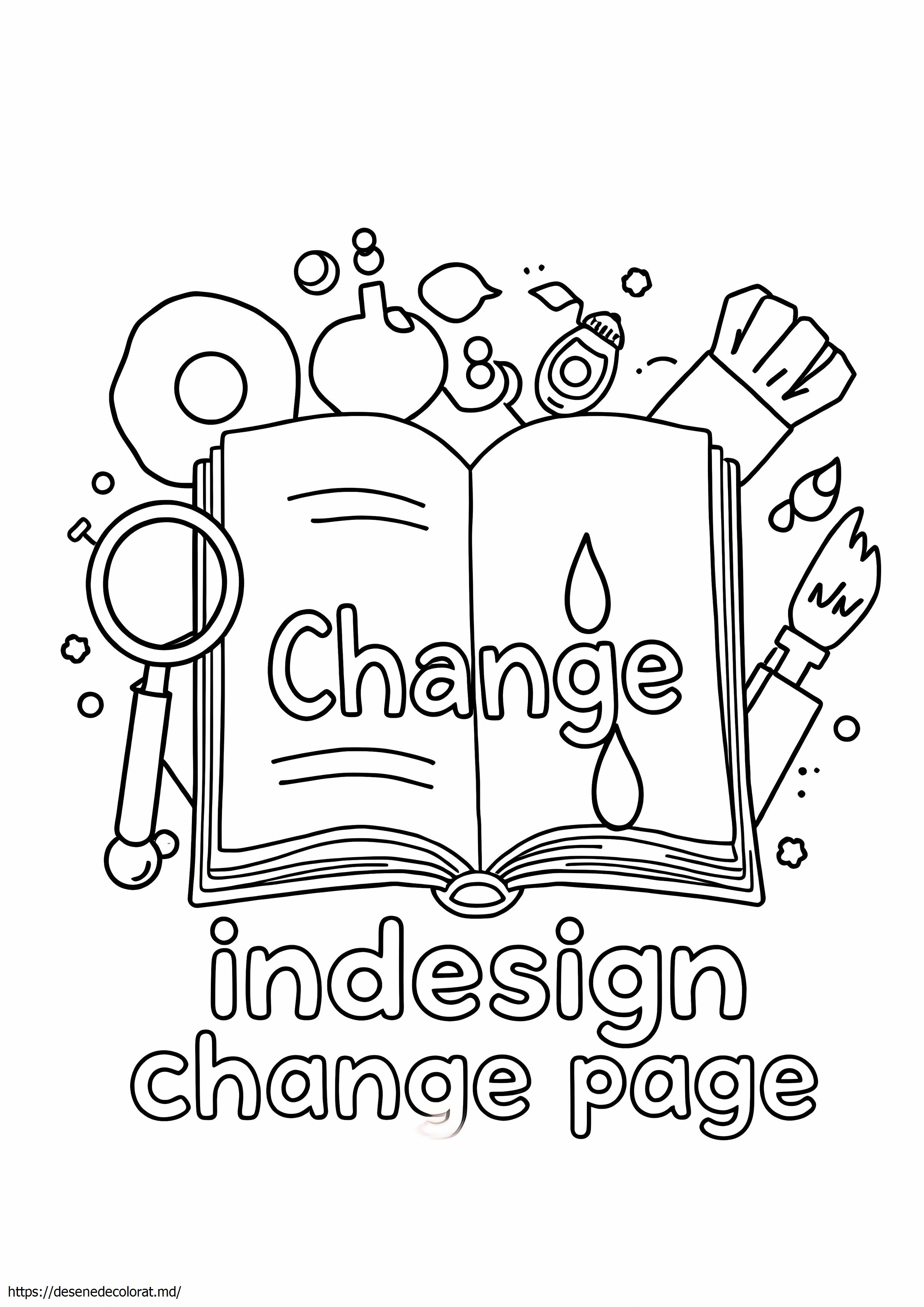 Indesign schimba culoarea paginii