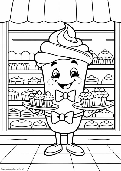 Carl the cupcake